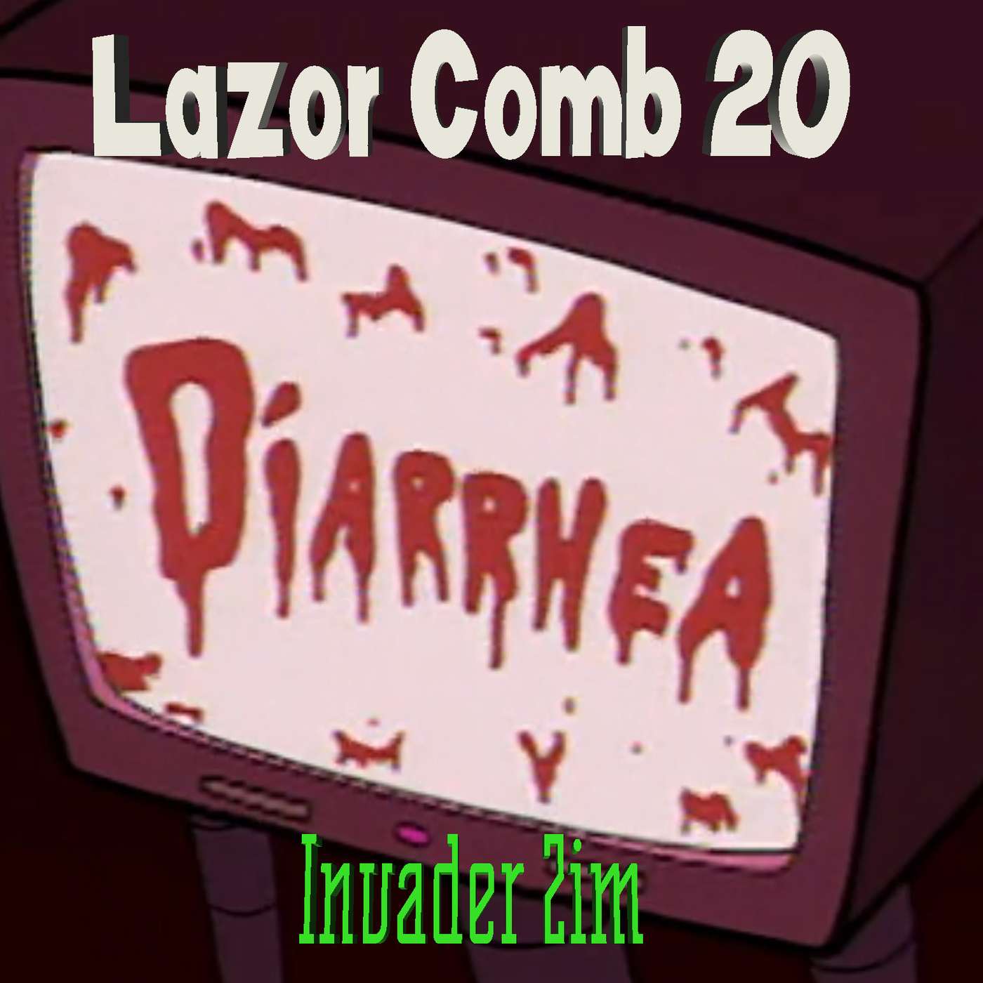 LAZOR COMB #20: Invader Zim Episode 03 - "Parent-Teacher Night"/"Walk of Doom" episode artwork