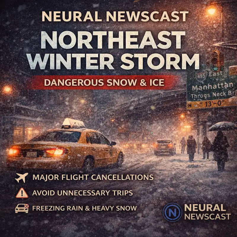 Dangerous Northeast Snowstorm Threatens Post-Christmas Travel