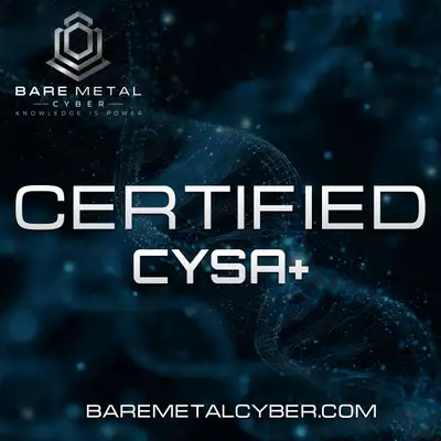 Certified - CompTIA CYSA+ Audio Course