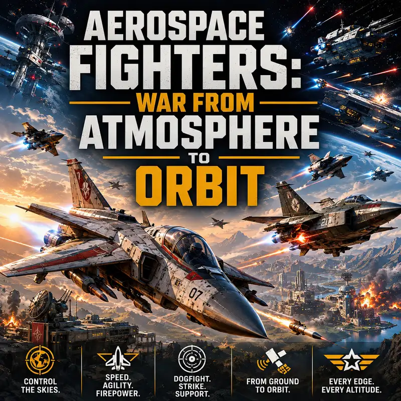 Aerospace Fighters: War From Atmosphere to Orbit