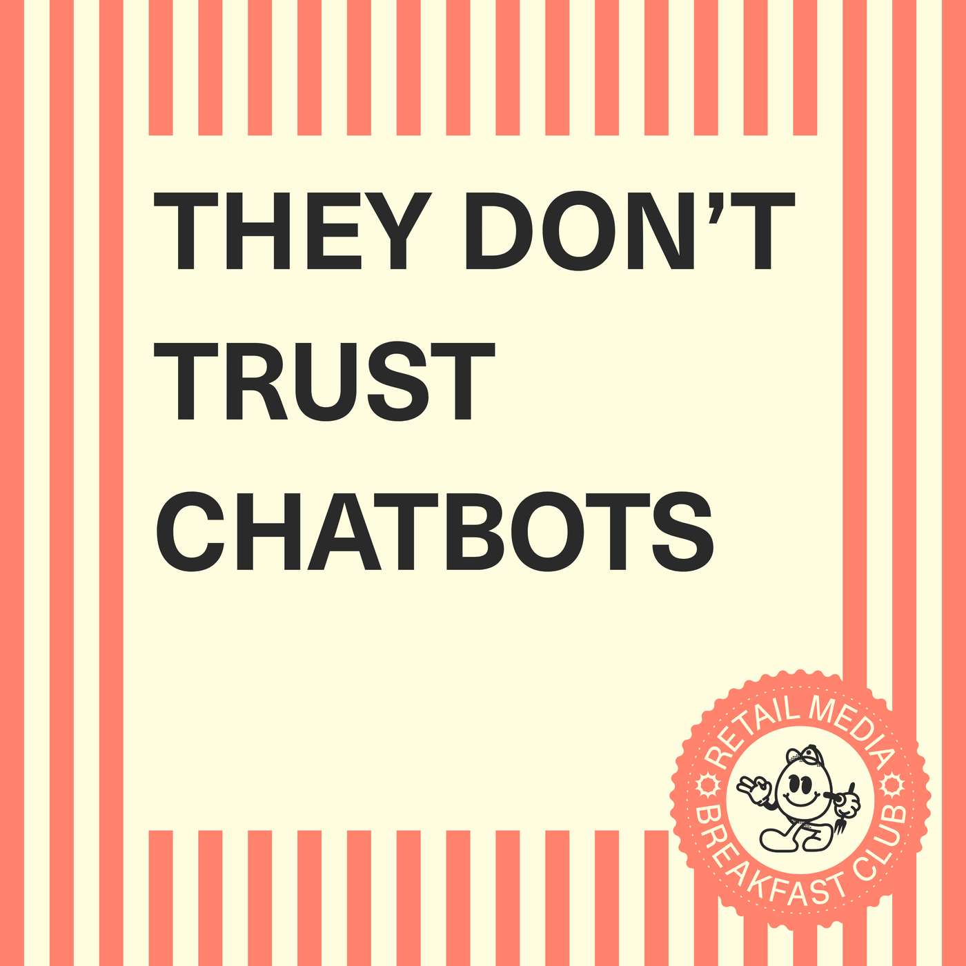 55% of consumers say they don't trust AI shopping chatbots & recommendations