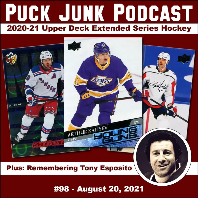 2020-21 Upper Deck Extended Series Hockey & Remembering Tony Esposito