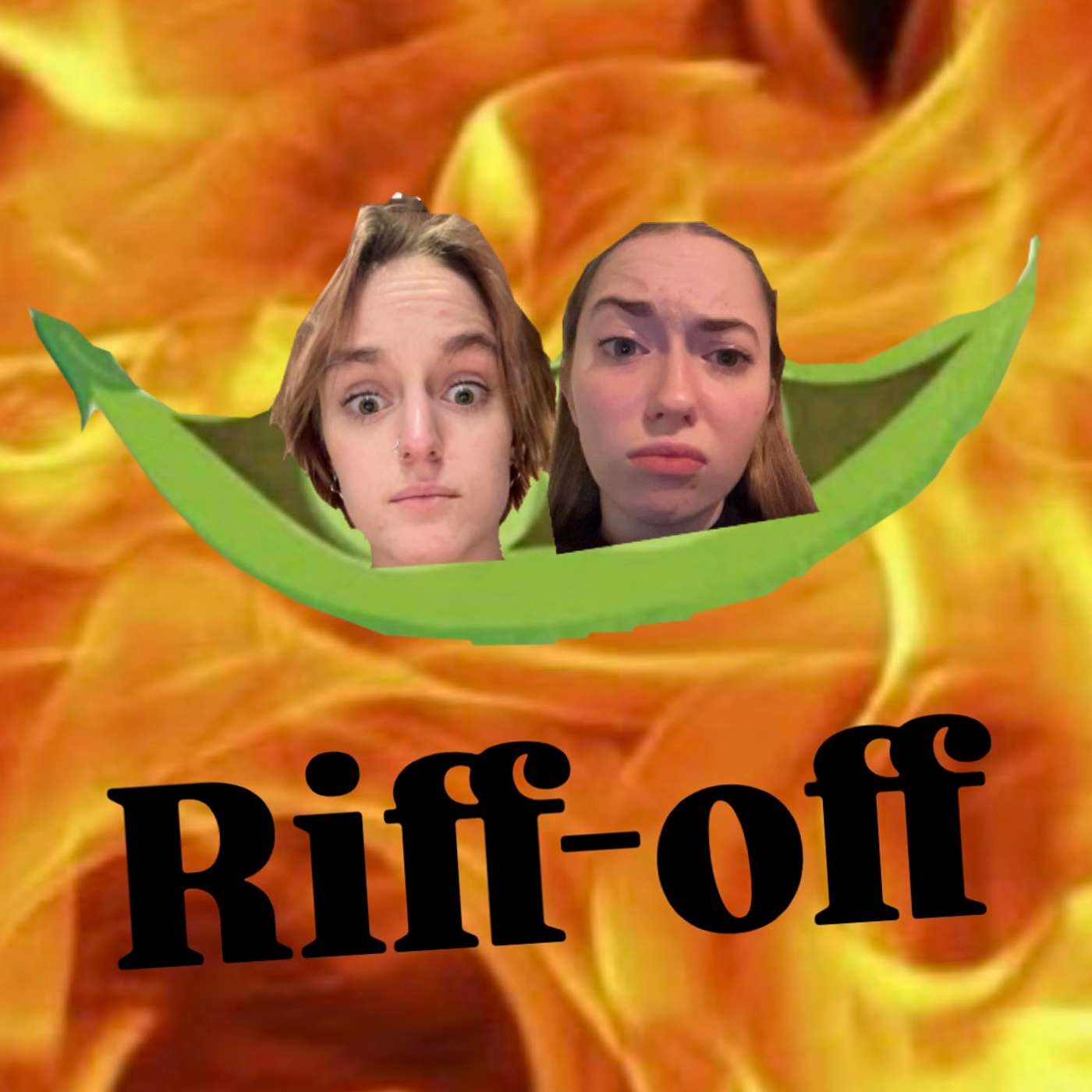 Riff-off podcast artwork