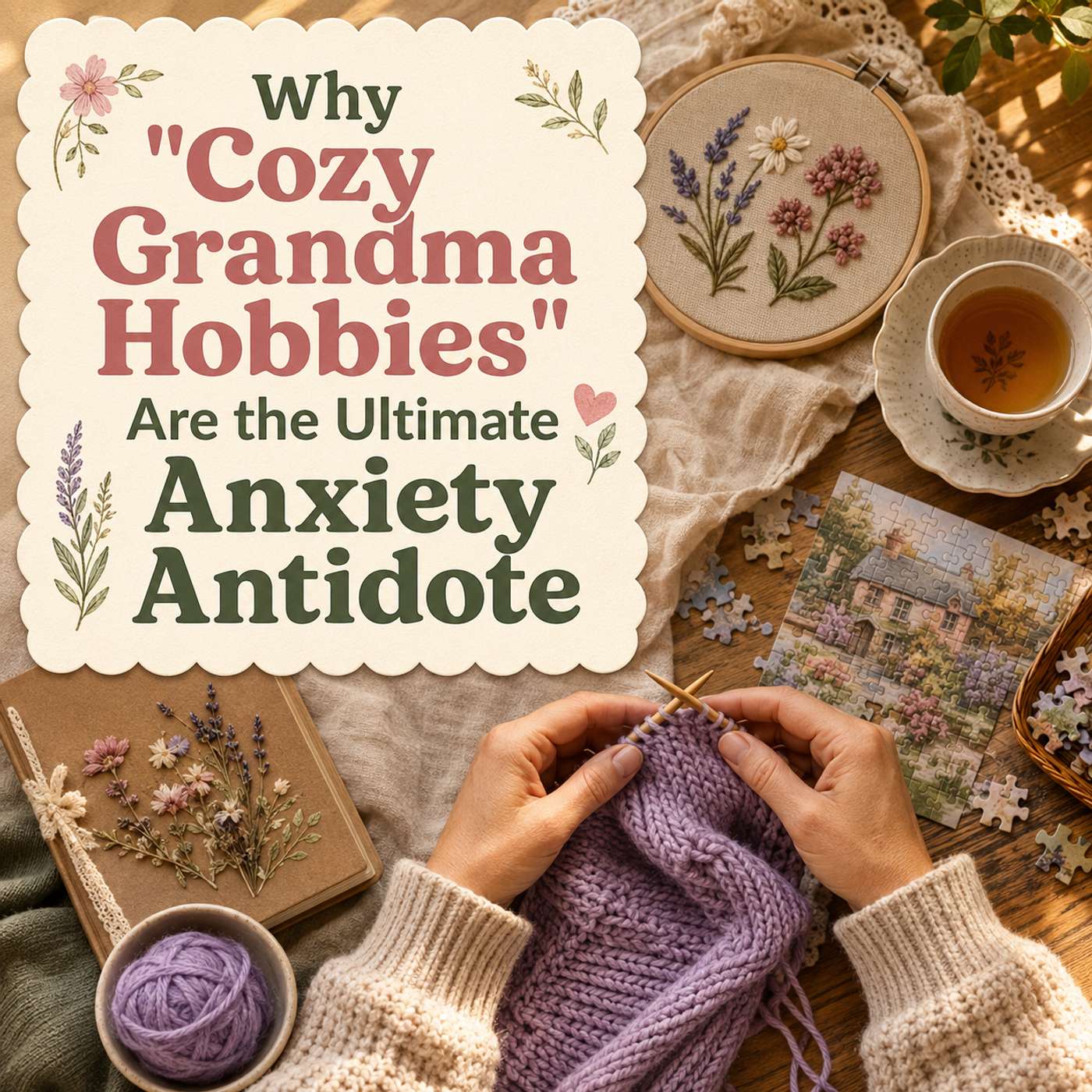 Why "Cozy Grandma Hobbies" Are the Ultimate Anxiety Antidote episode artwork