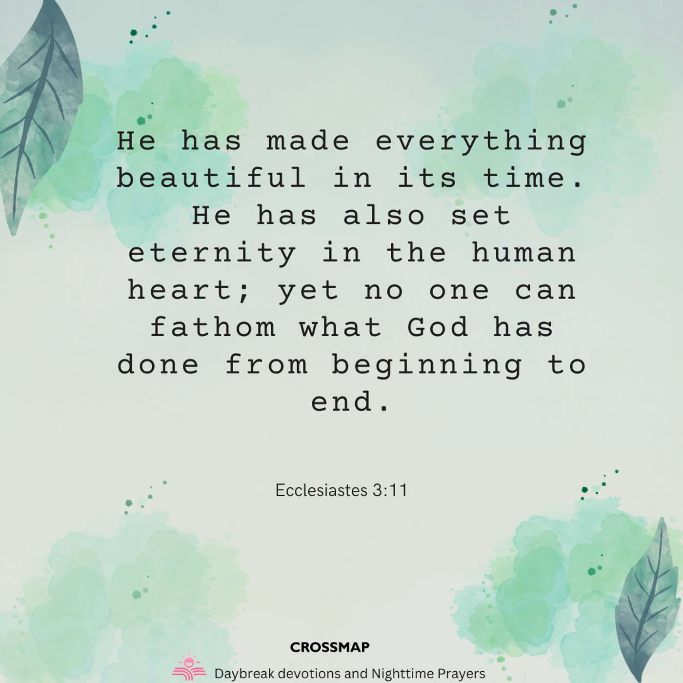 Trusting God with the Bigger Picture - A Nighttime Prayer