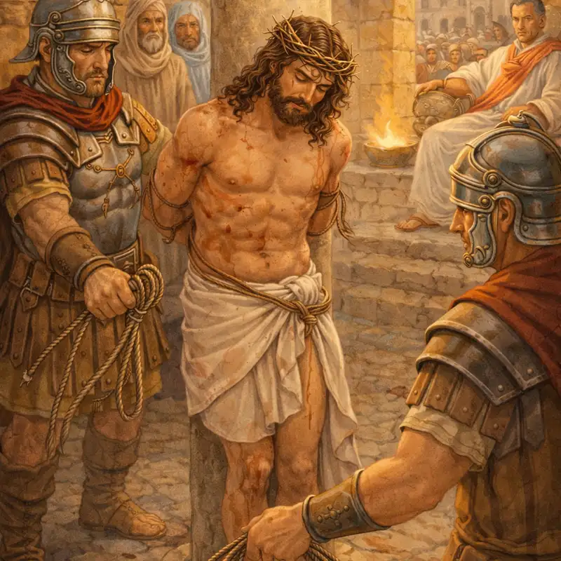 Historier fra Maram | Smertens mysterier – 2: Jesus blir pisket for vår skyld