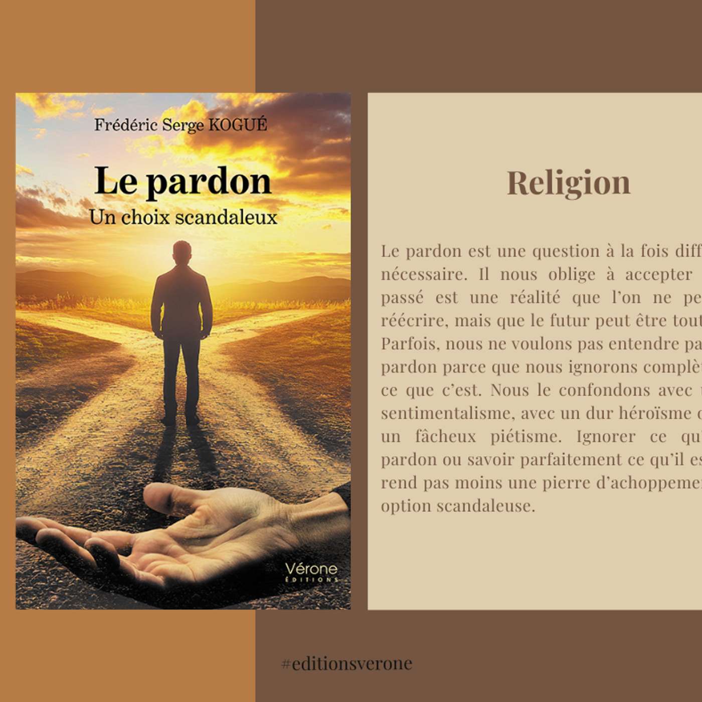 "Le pardon, Un choix scandaleux" de Frédéric Serge Kogué aux Editions Vérone episode artwork