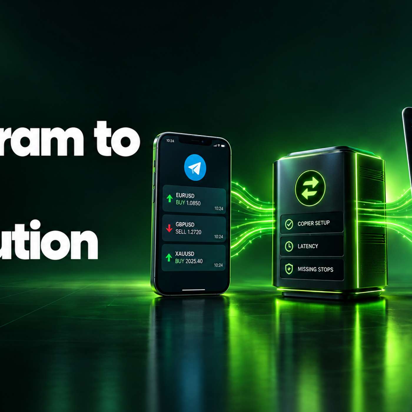 Telegram Signals to MT5: Copier Setup, Latency and Missing Stops