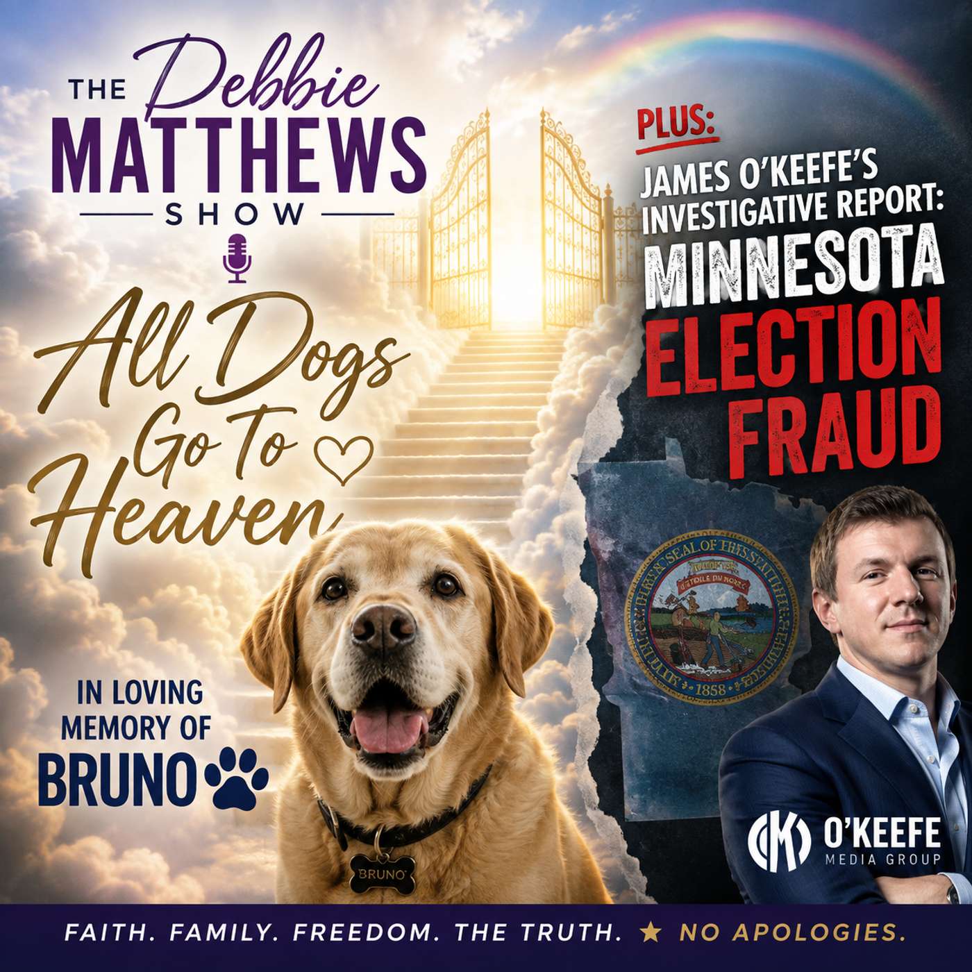Debbie Matthews Show 8-15-26 All Dogs Go To Heaven episode artwork