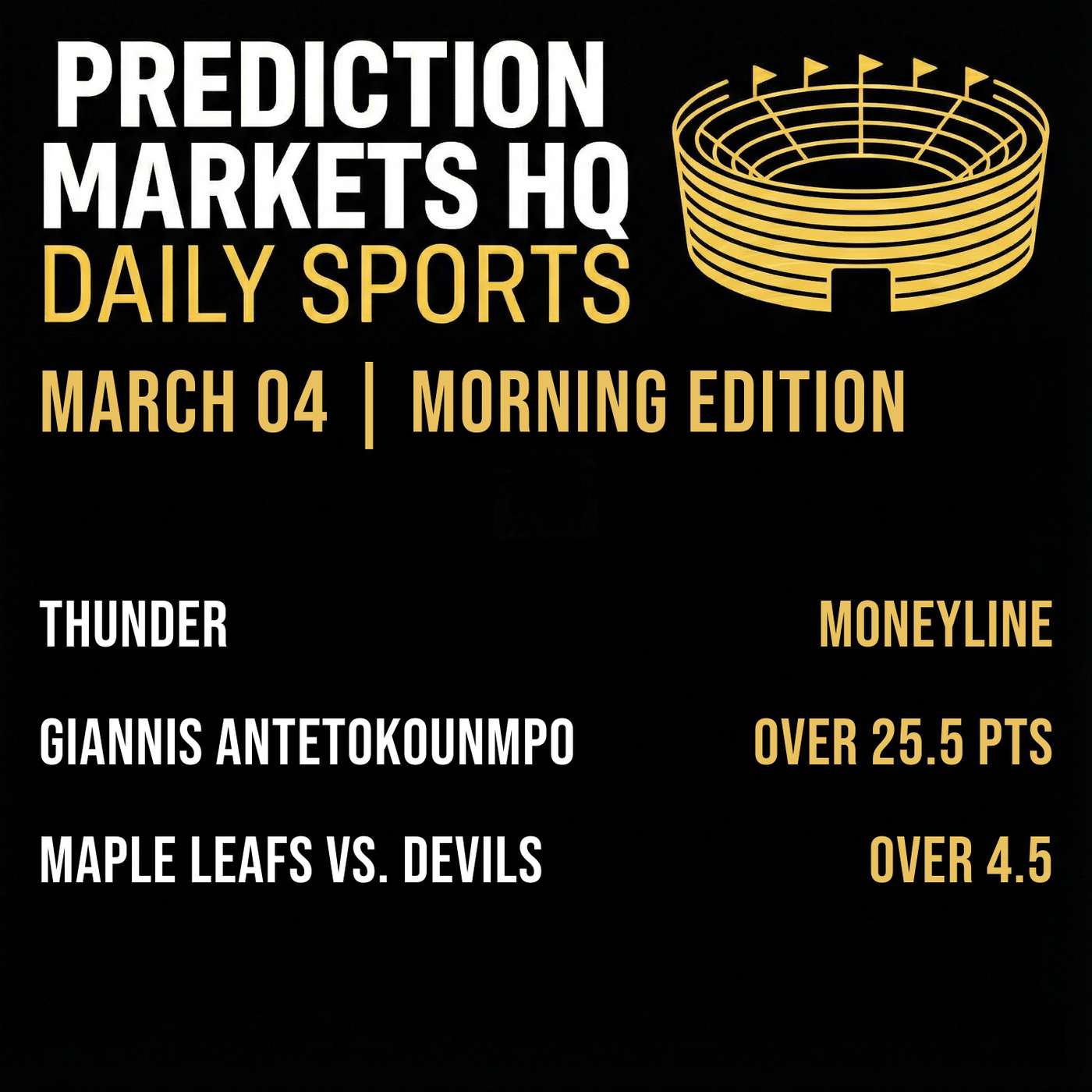 THUNDER & KNICKS | Best Bets & Odds on Kalshi & Polymarket