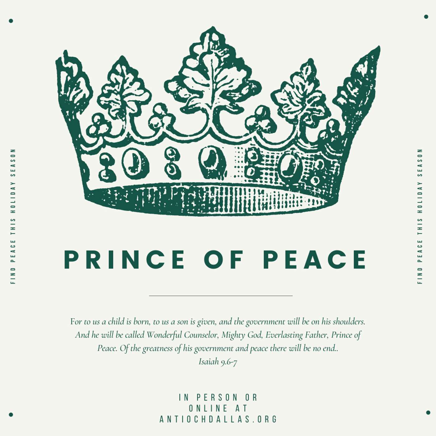 Everlasting Father || Prince of Peace || December 6th, 2020 episode artwork