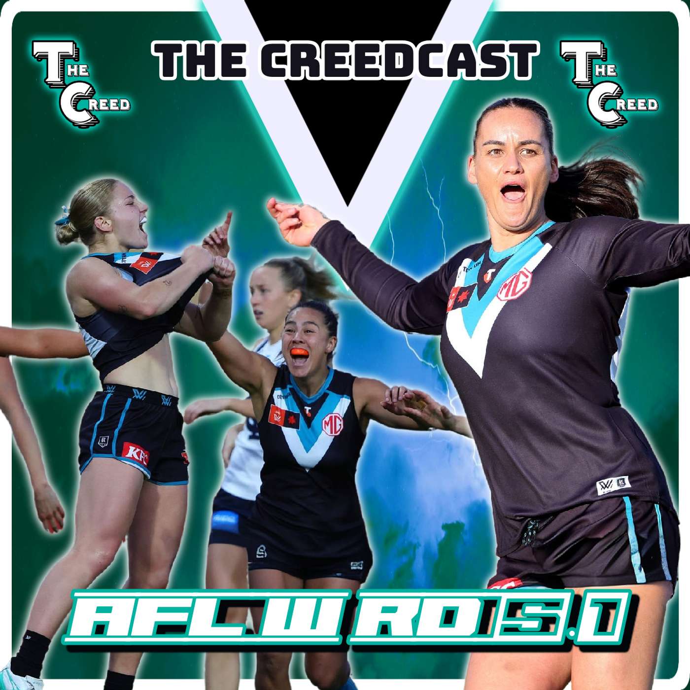 🍐 AFLW RD5.1 REVIEW: Sunday Funday at Alberton! episode artwork