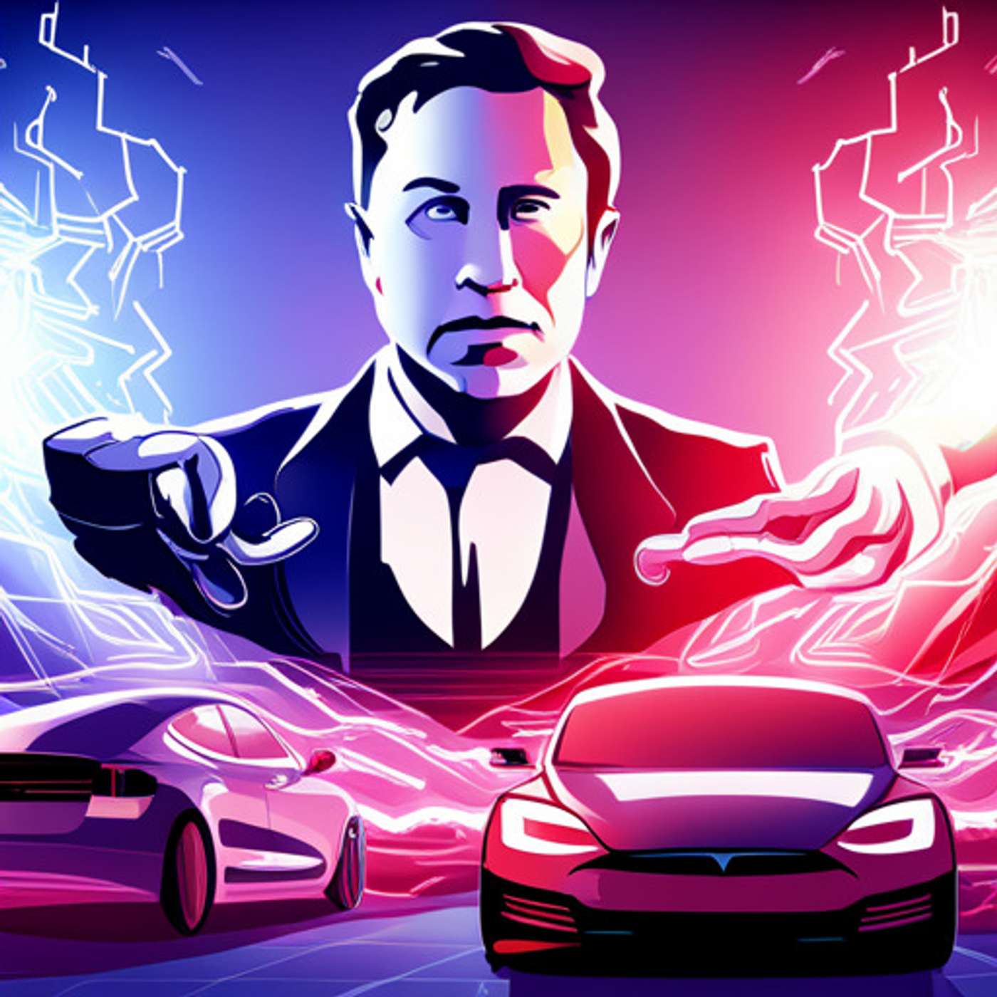 Elon Musk Discusses Tesla's Succession Planning and Sustainable Future - Produced by Daniel Aharonoff episode artwork