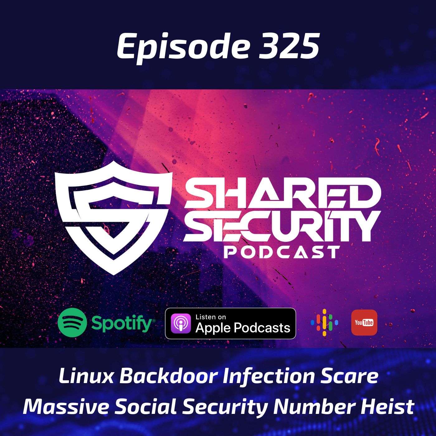 Linux Backdoor Infection Scare, Massive Social Security Number Heist episode artwork