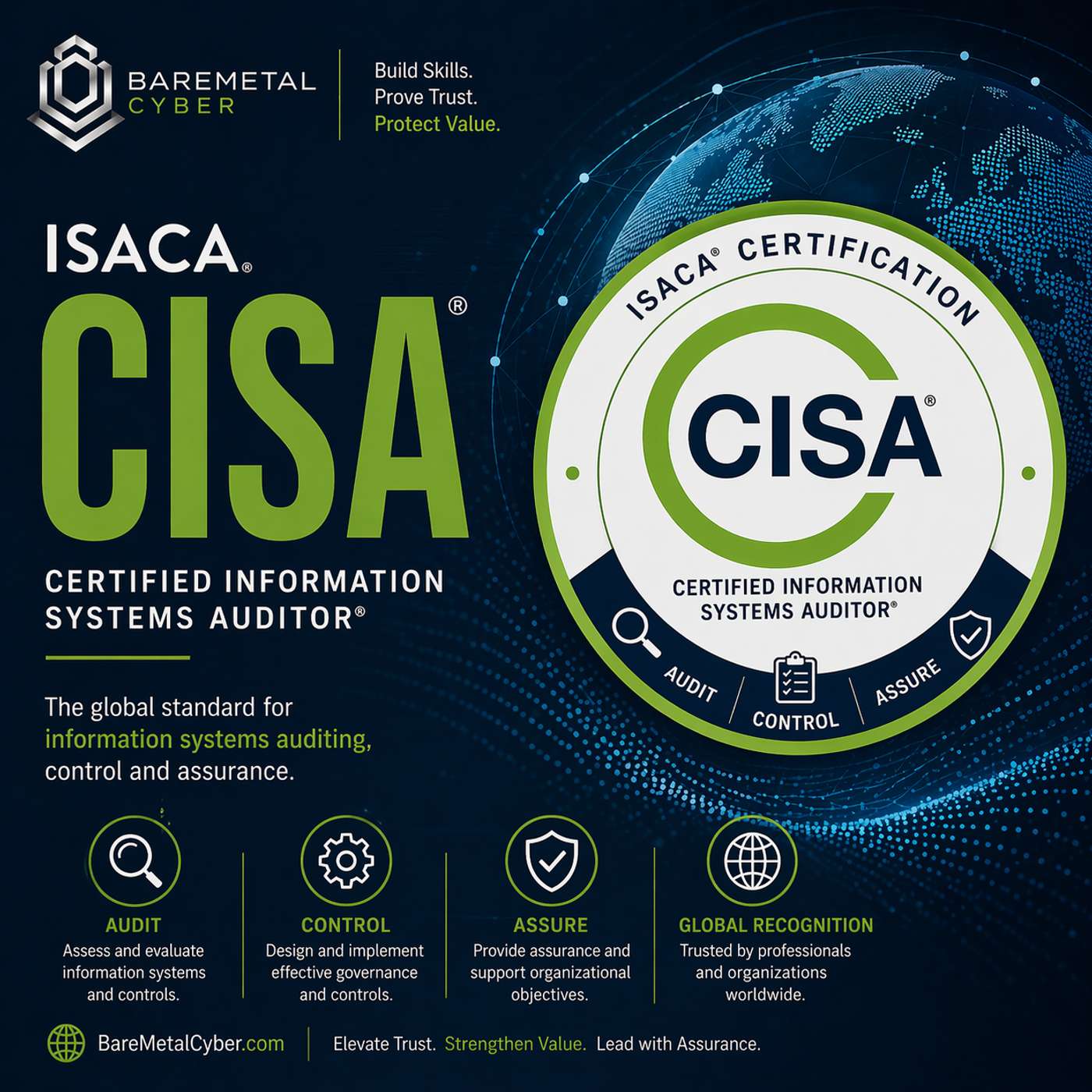 Certified: The ISACA CISA Audio Course