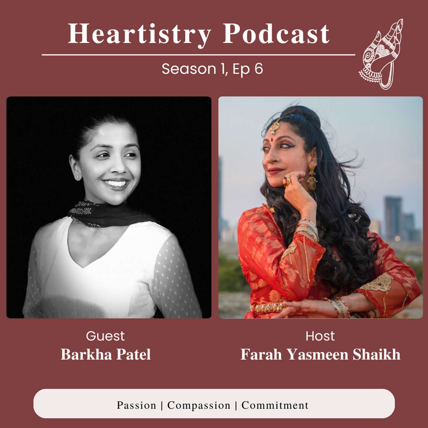 S1 Ep 6 - Barkha Patel - Kathak Artist episode artwork