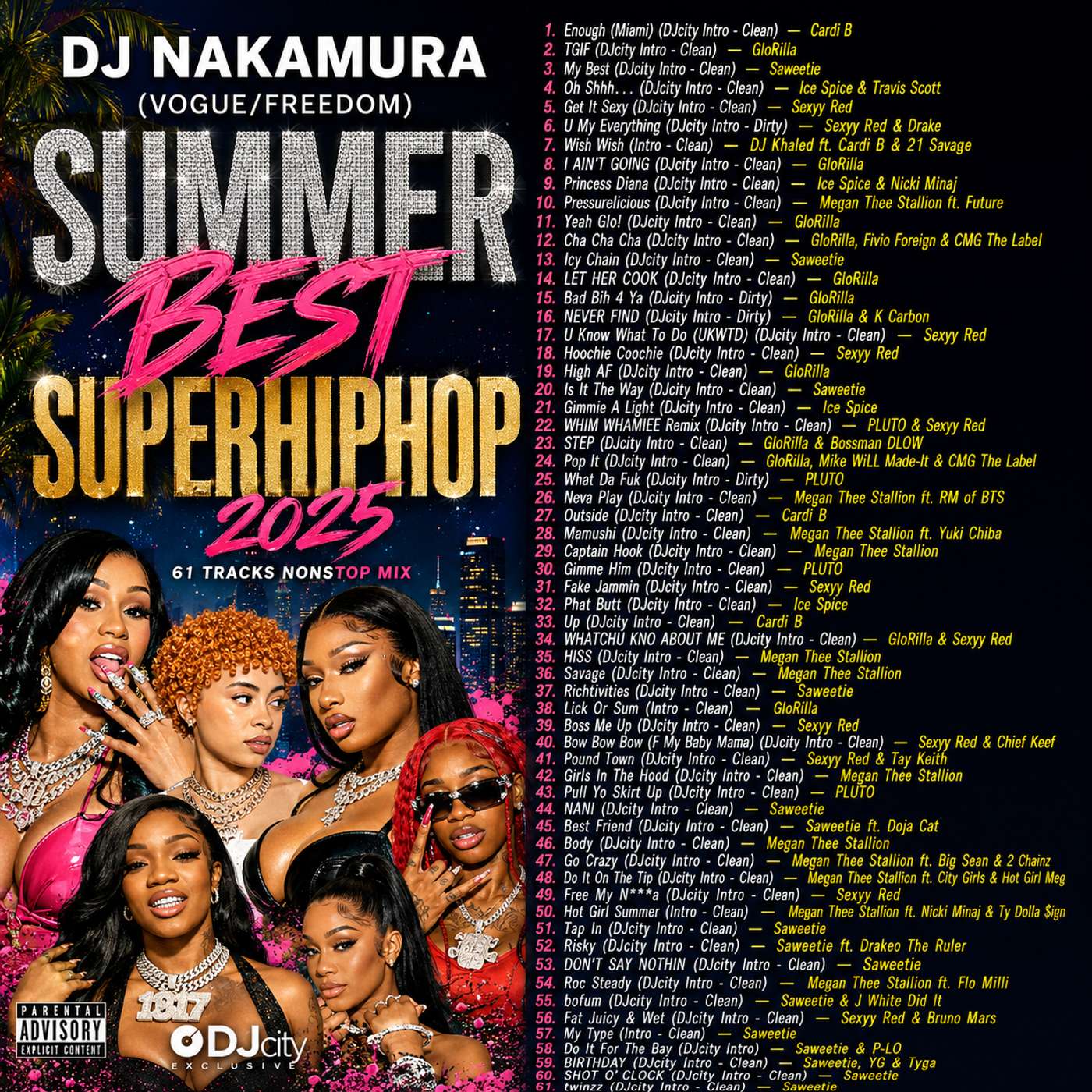 SUMMER BEST SUPERHIPHOP 2025/DJ NAKAMURA episode artwork