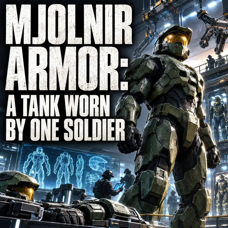 Mjolnir Armor: A Tank Worn by One Soldier