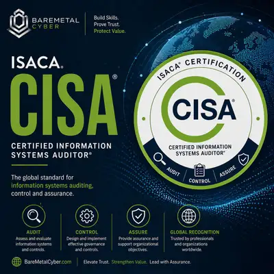 Certified: The ISACA CISA Audio Course
