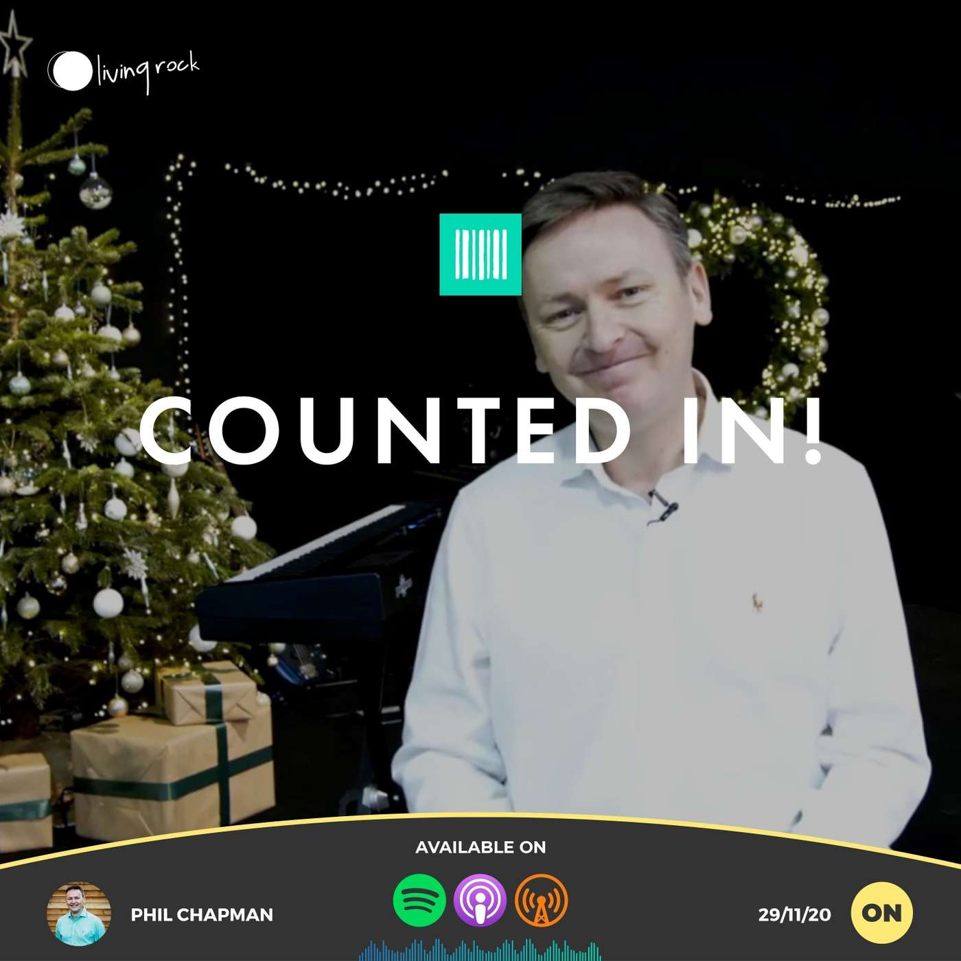 Numbers: Counted In! | Phil Chapman | 29/11/20 | Online episode artwork