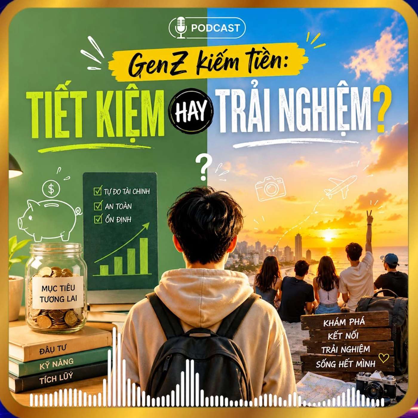 GenZ kiếm tiền: Tiết kiệm hay trải nghiệm? episode artwork