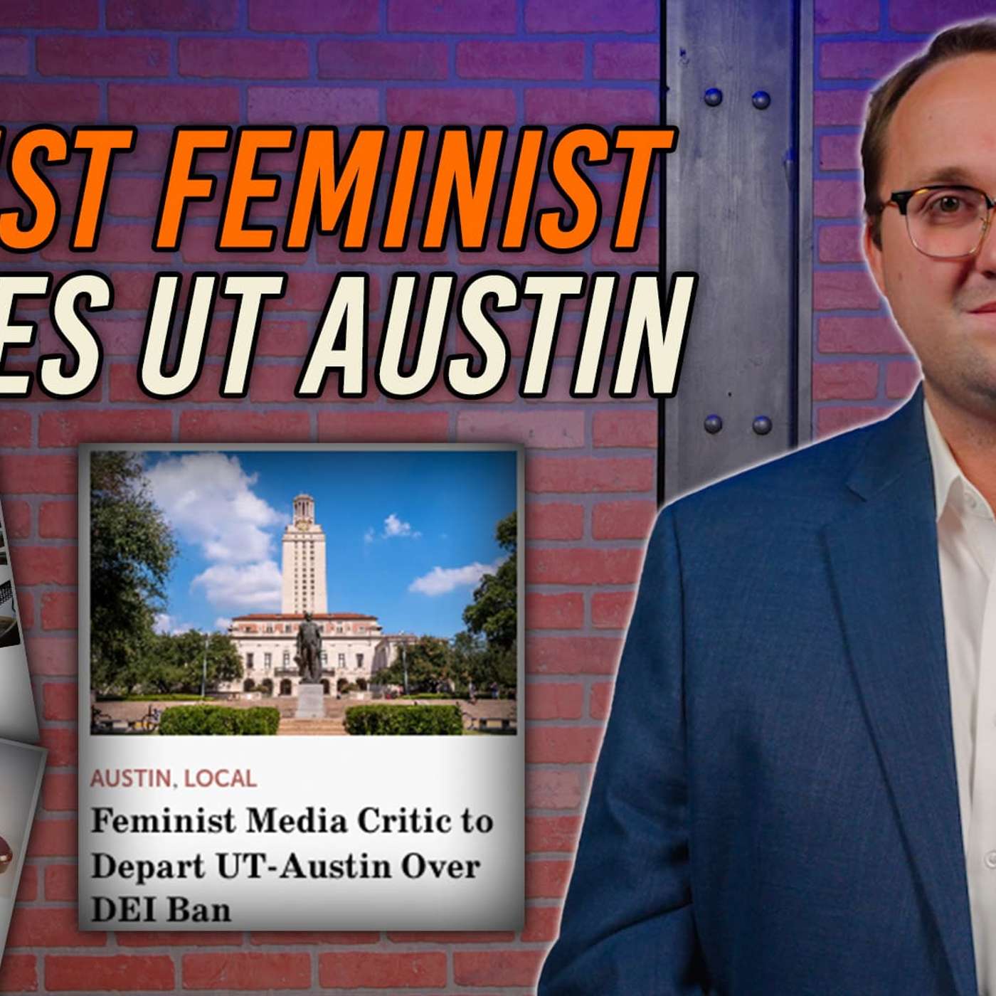 4/19/24 Leftist Feminist Professor LEAVES UT Austin