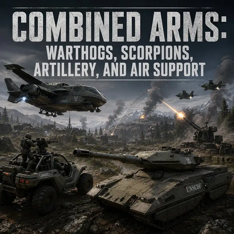 Combined Arms: Warthogs, Scorpions, Artillery, and Air Support