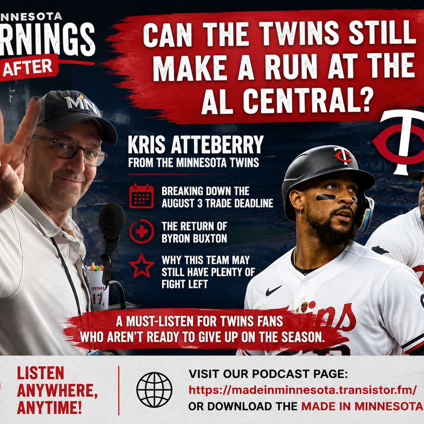 MINNESOTA MORNINGS: KRIS ATTEBERRY episode artwork