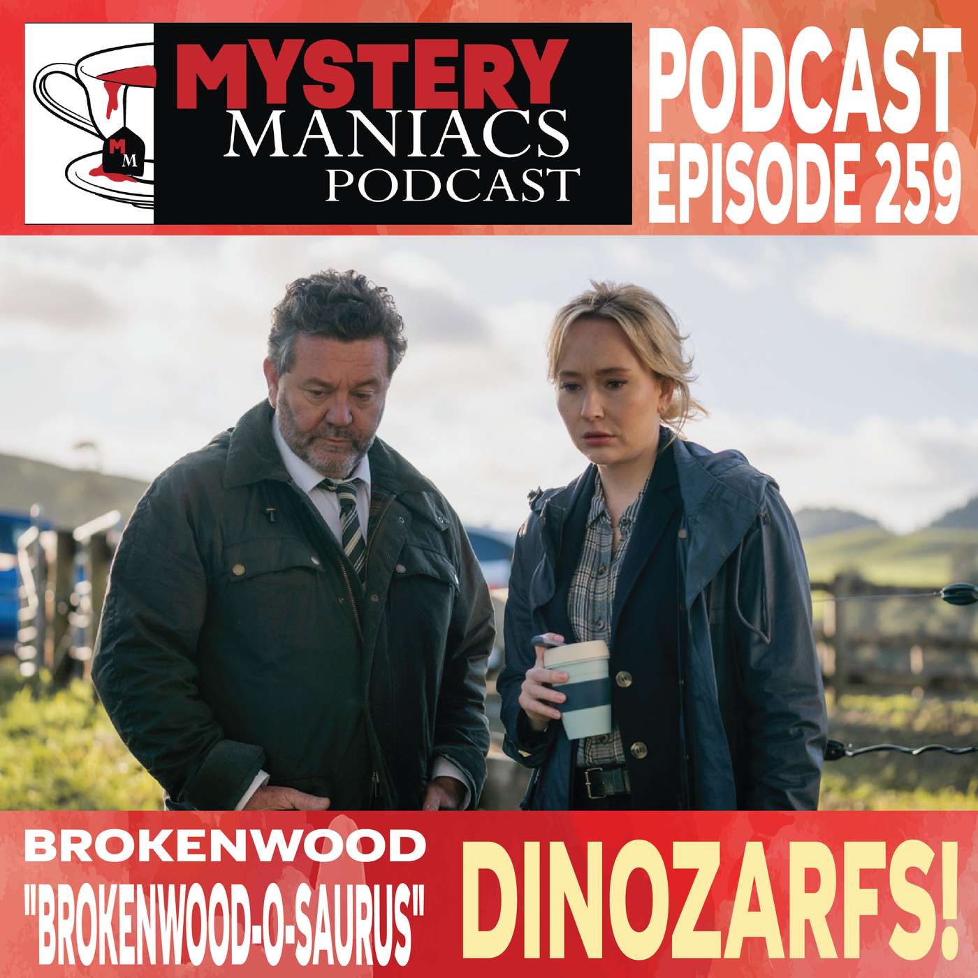 DinoZarfs! | The Brokenwood Mysteries | Brokenwood-o-saurus | Mystery Maniacs Podcast EP259 DinoZarfs! | The Brokenwood Mysteries | Brokenwood-o-saurus | Mystery Maniacs Podcast EP259