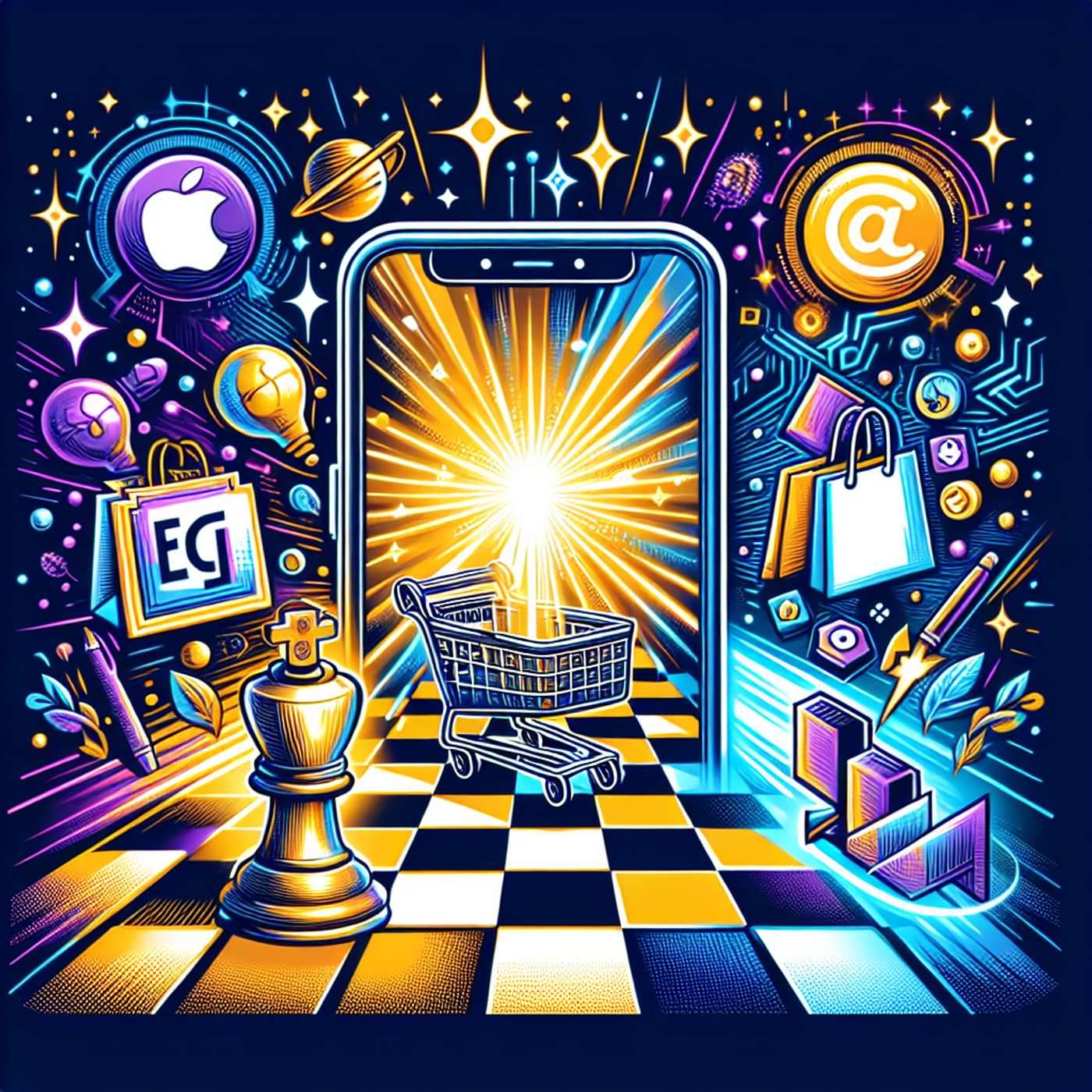 "Microsoft Steps Back from OpenAI Board, Apple's AI-Driven iPhone Surge, and Alibaba's eCommerce AI Success" episode artwork