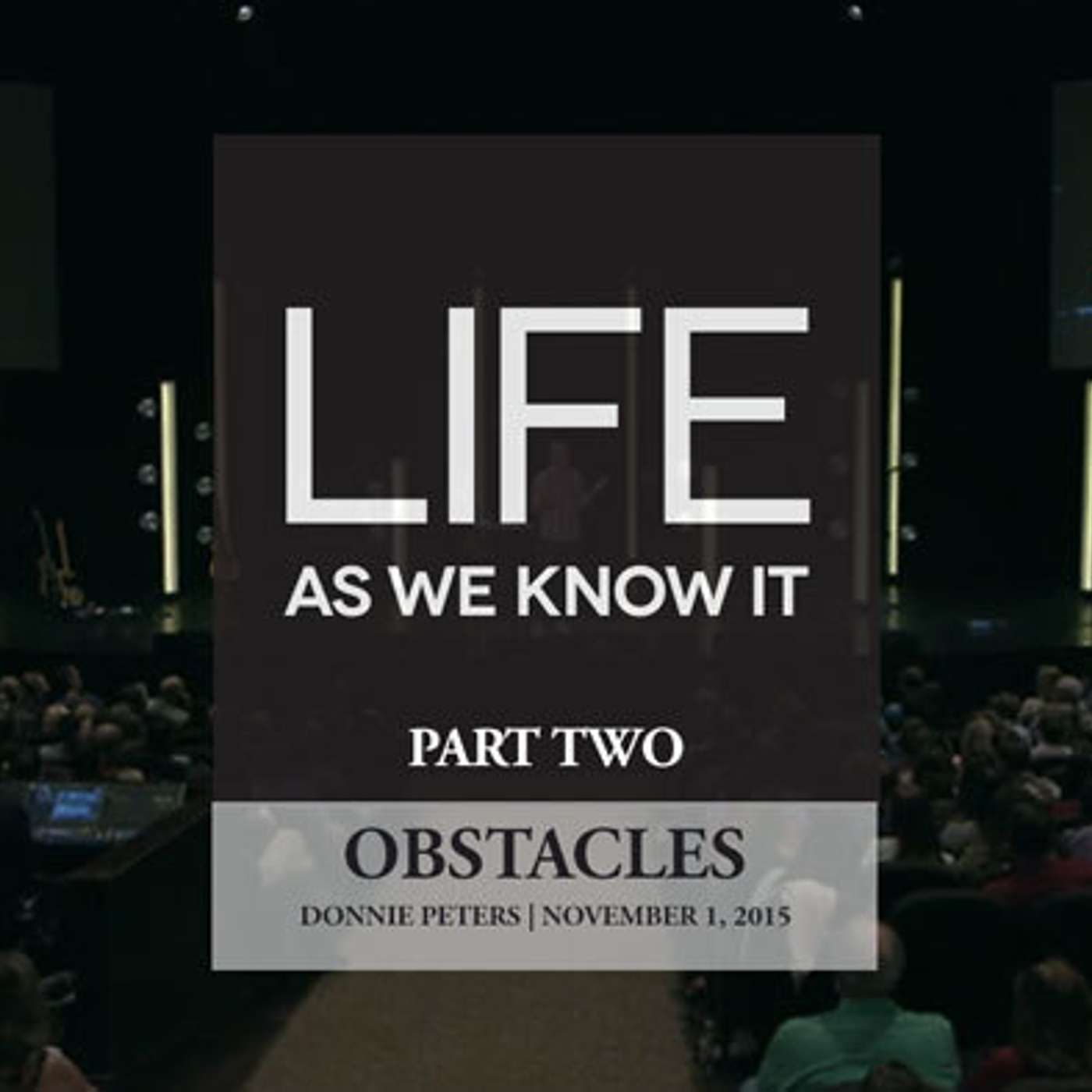 Part two – Obstacles