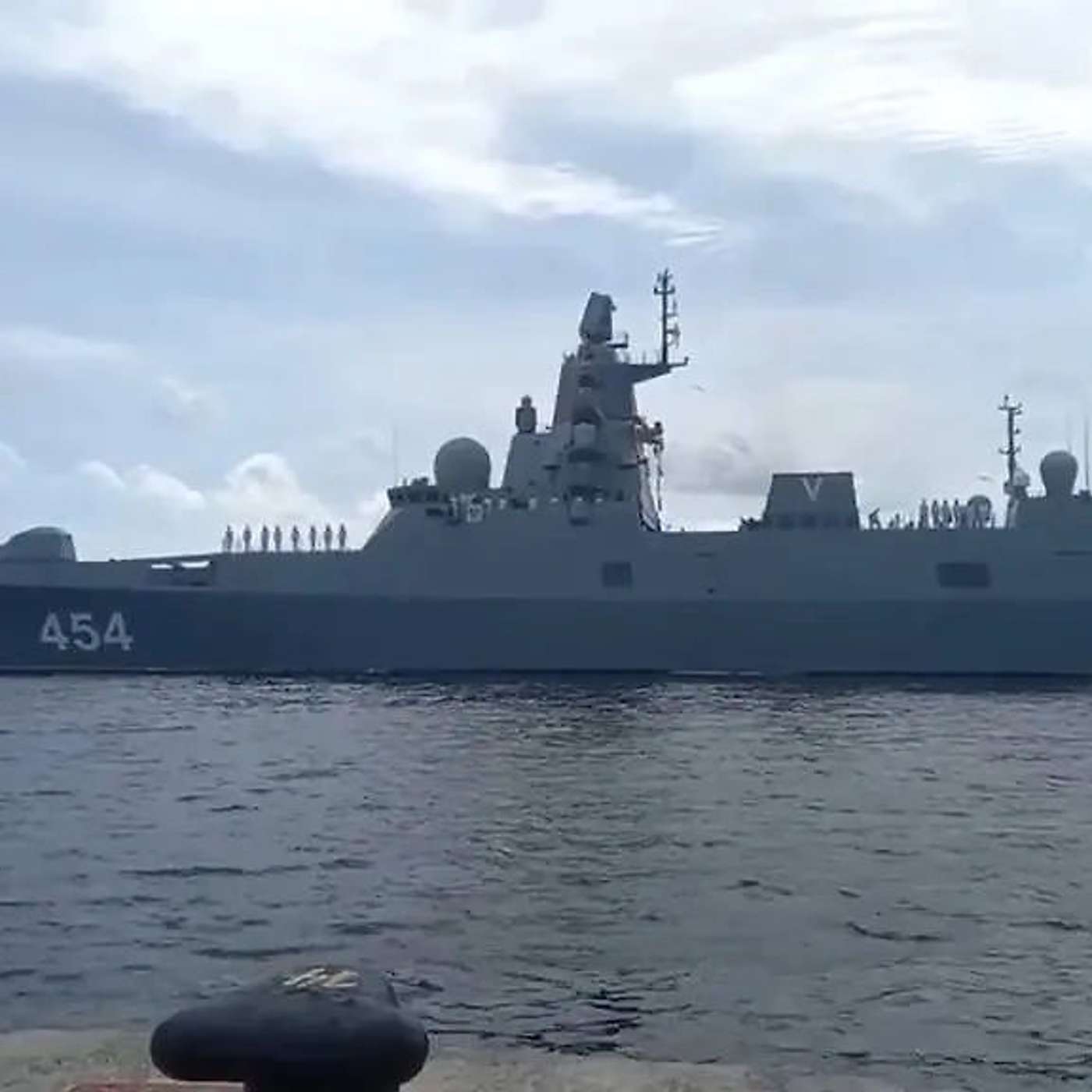 Корабли Северного флота продолжают турне