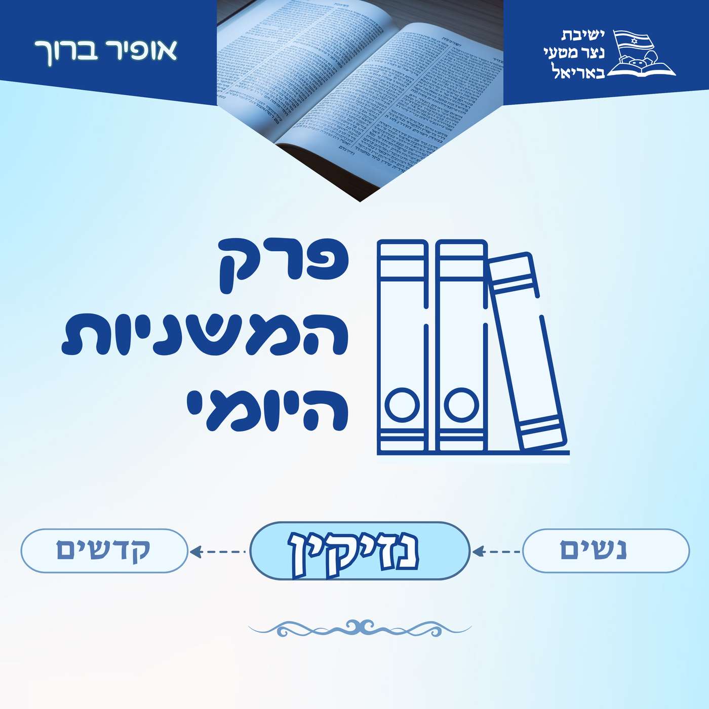 פרק המשניות היומי - סדר נזיקין podcast artwork