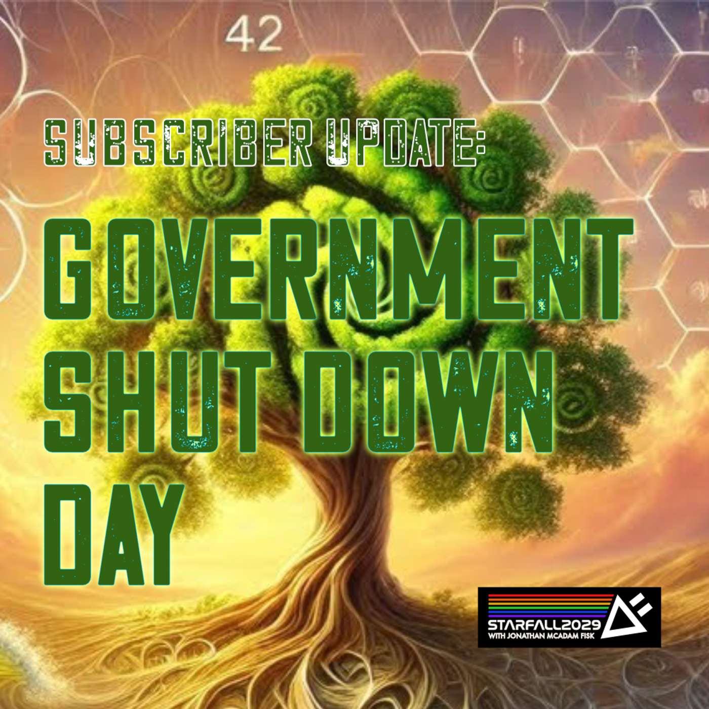 Subscriber Update: Government Shut Down Day