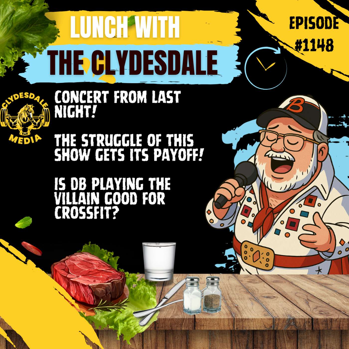 Lunch with the Clydesdale - There is so much Tea! "Real World CrossFit"? episode artwork
