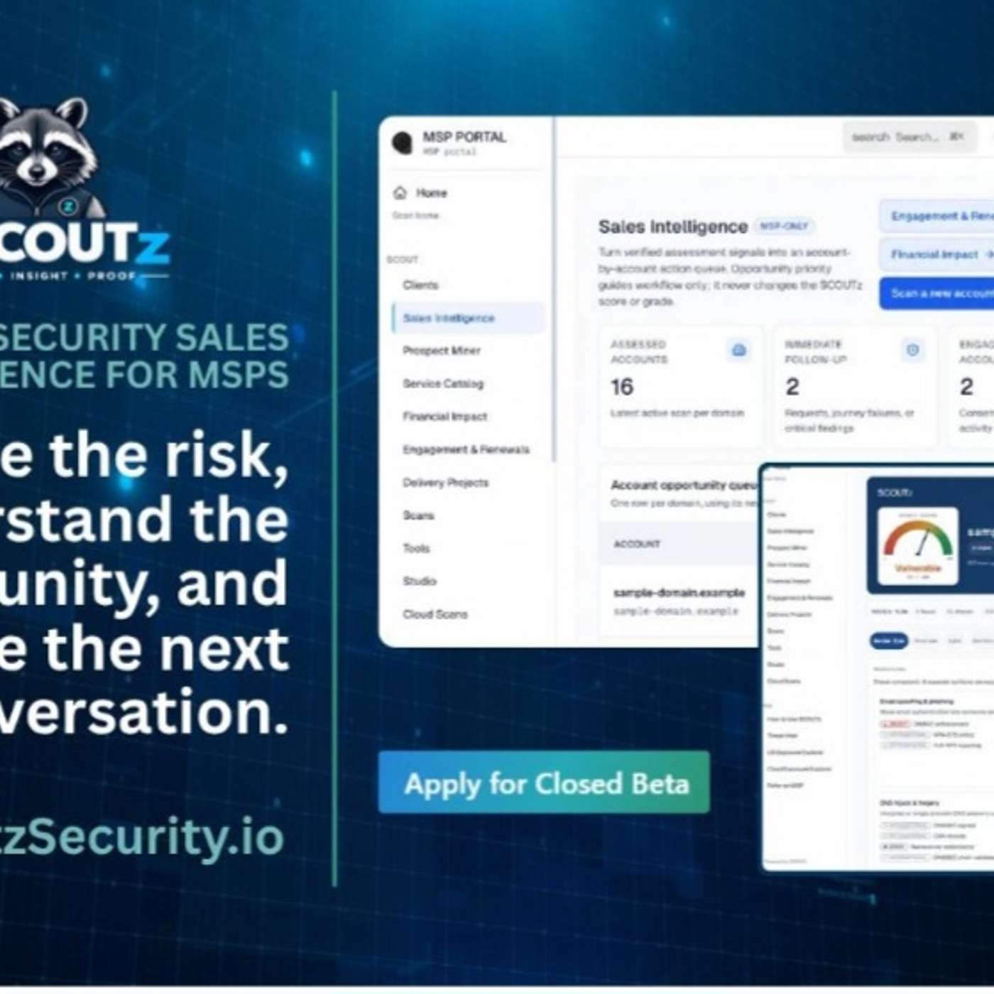 SCOUTz Prospect Intelligence Platform Launches for MSPs With 30-Day Beta