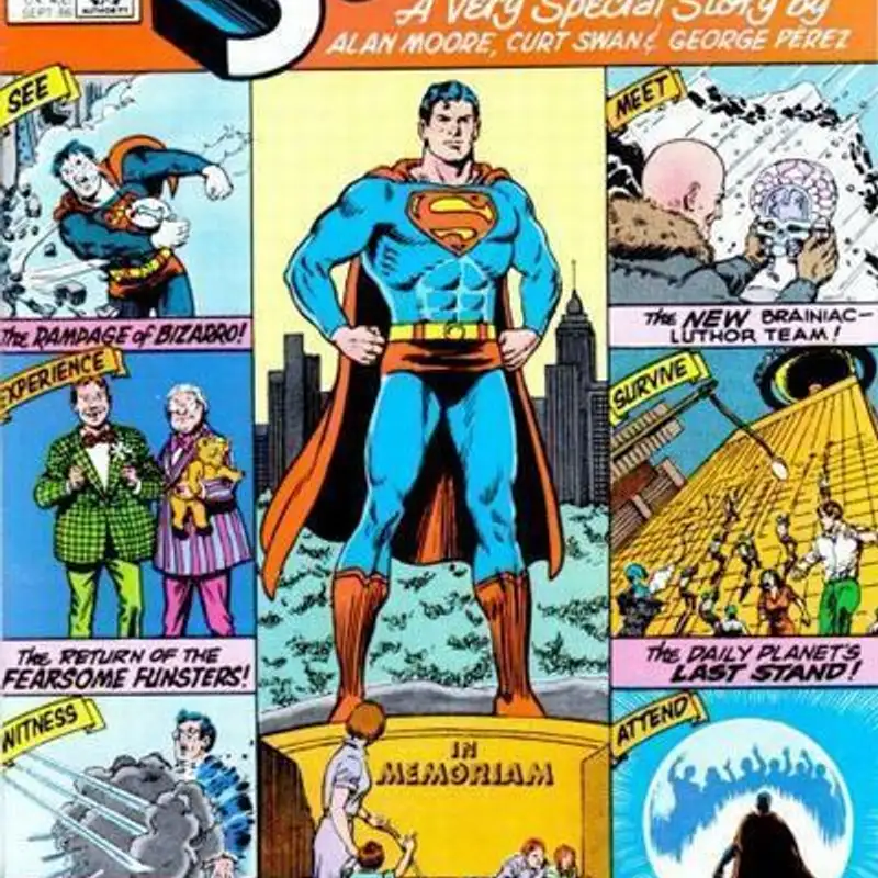 Whatever happened to the man of tomorrow (aka What If Alan Moore wrote the final Superman story)? Special Guest ElliotComicArt