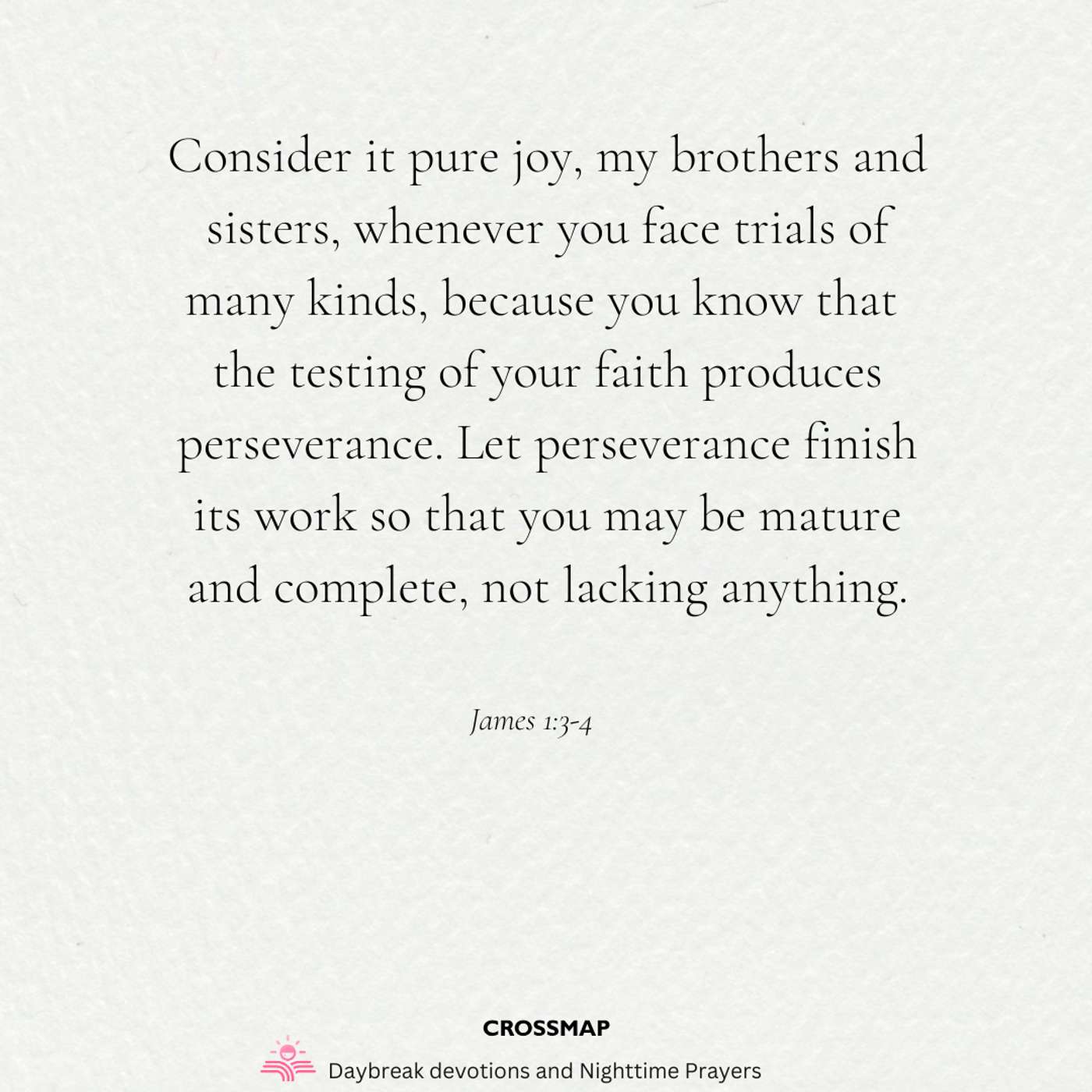 Perseverance, the Sweet Spot of Faith - A Nighttime Prayer