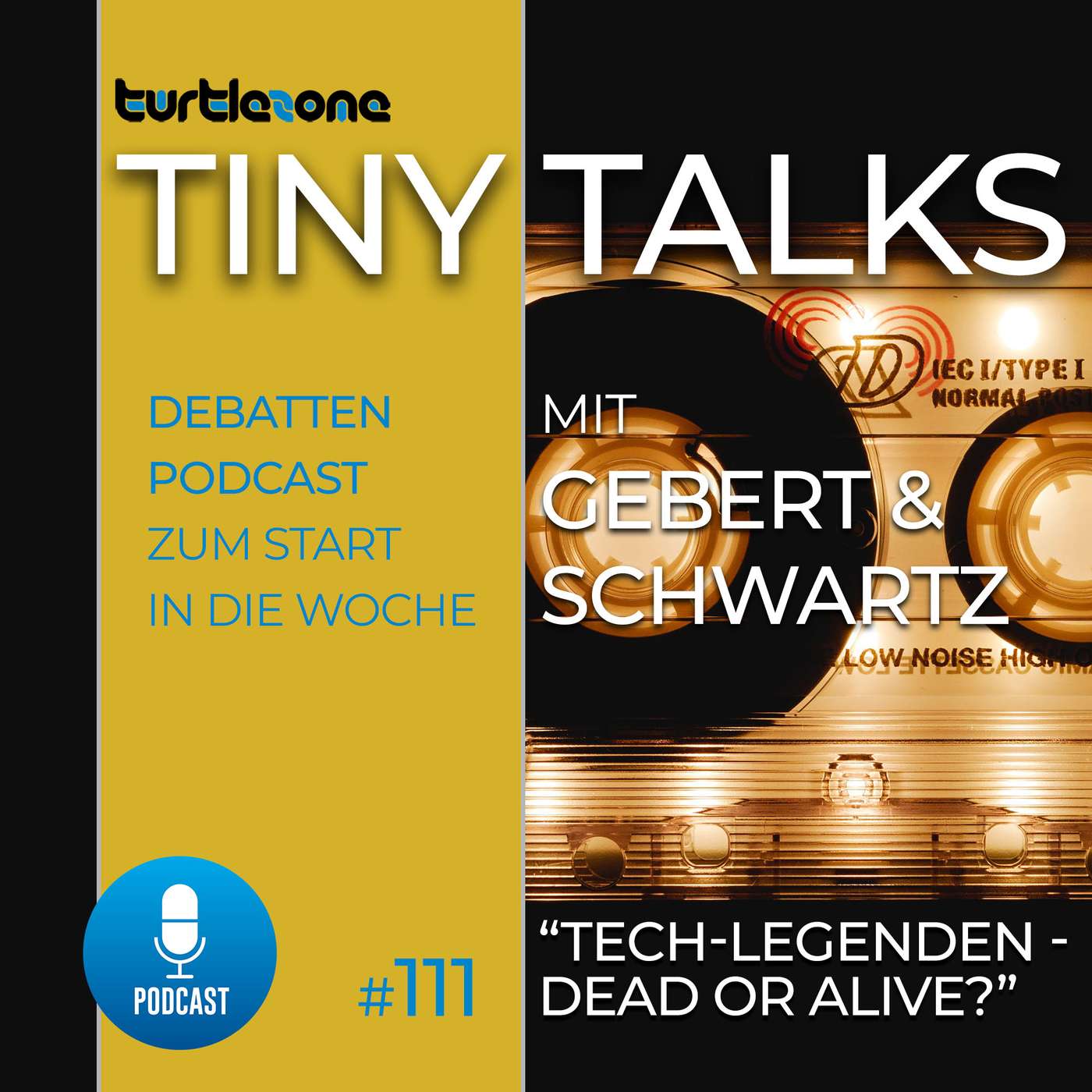 Turtlezone Tiny Talks - Der Debatten-Podcast mit Gebert und Schwartz
