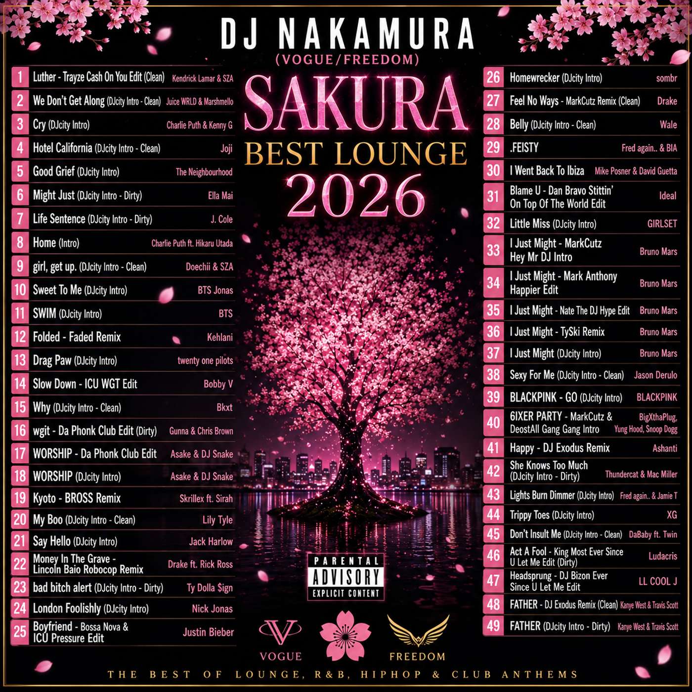 SAKURA BEST LOUNGE 2026/DJ NAKAMURA episode artwork