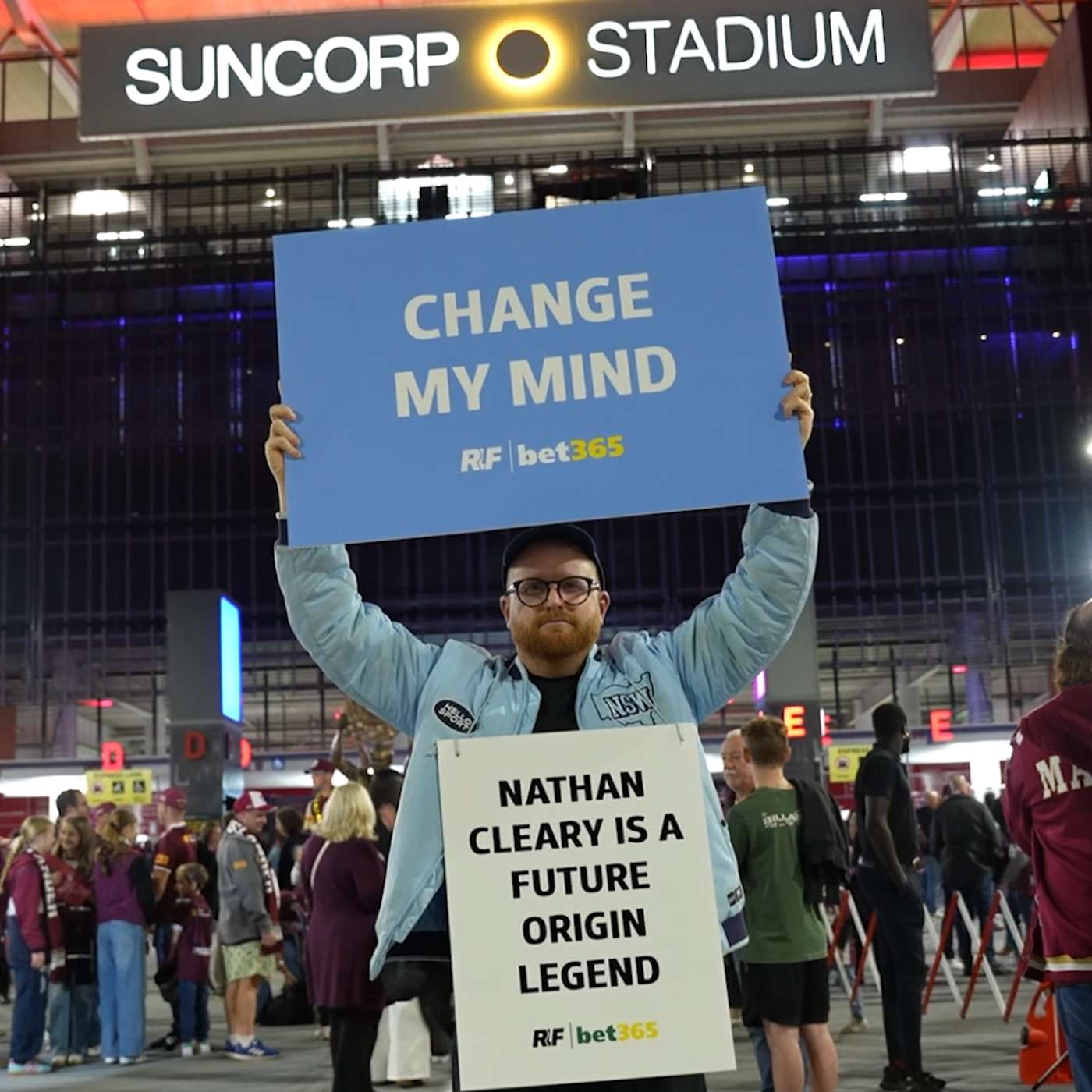 RLF Podcast takes on RABID Queensland fans before the Decider episode artwork