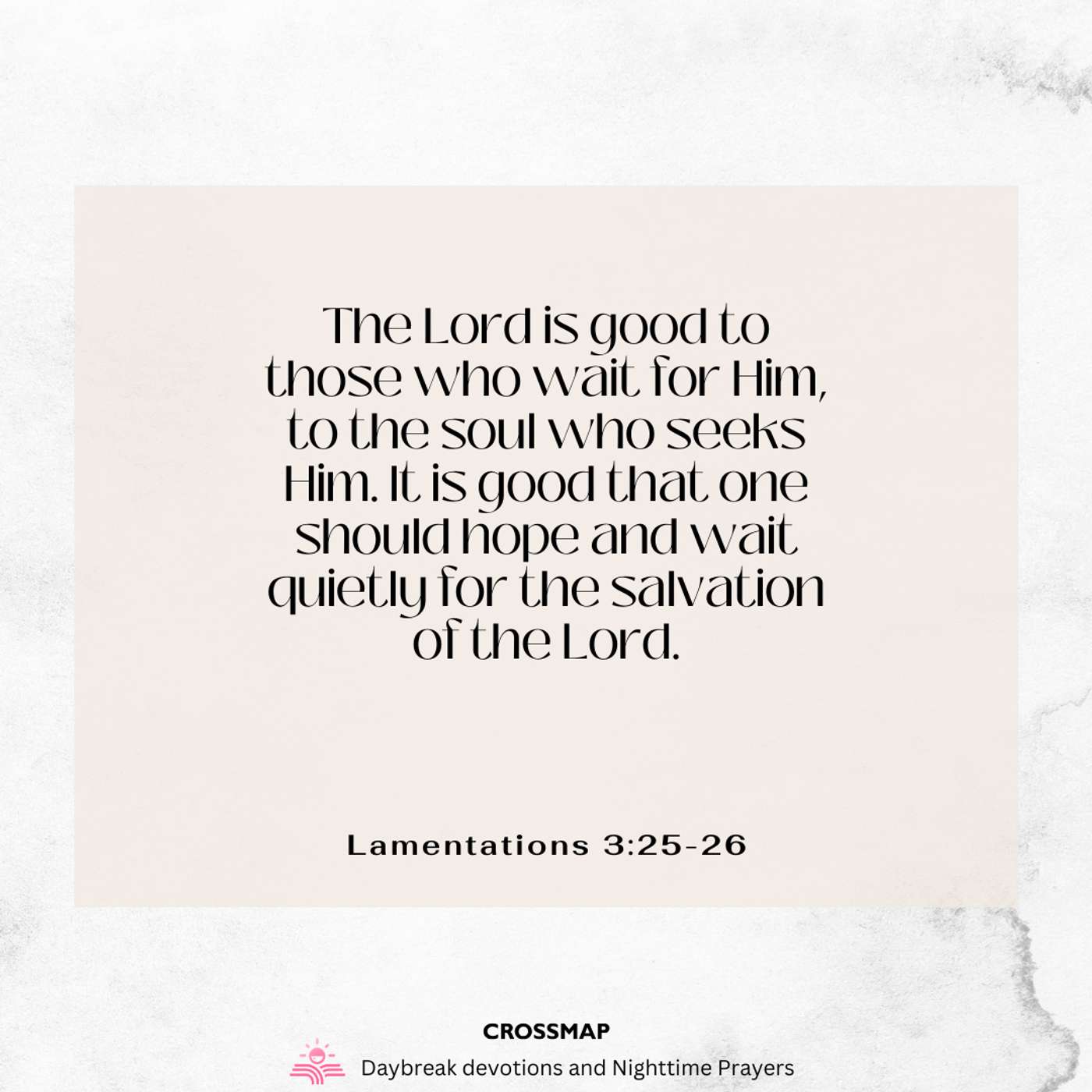 Waiting for Christmas - A Nighttime Prayer