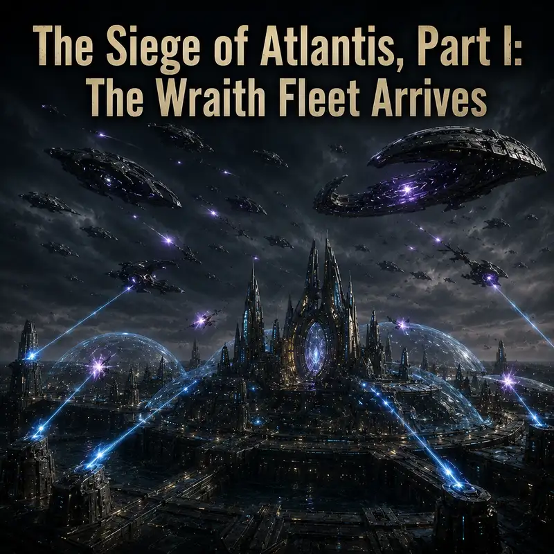 The Siege of Atlantis, Part I: The Wraith Fleet Arrives