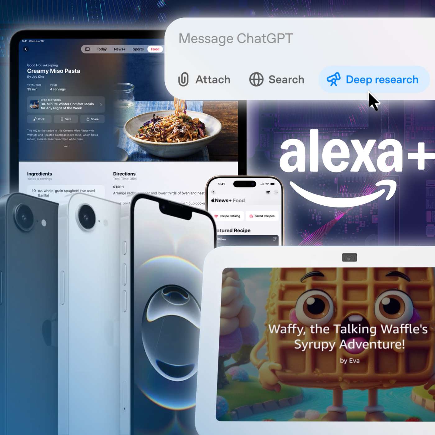 Amazon's Alexa+ vs Siri, iPhone 16e Reviews, ChatGPT Deep Research is Actually Great