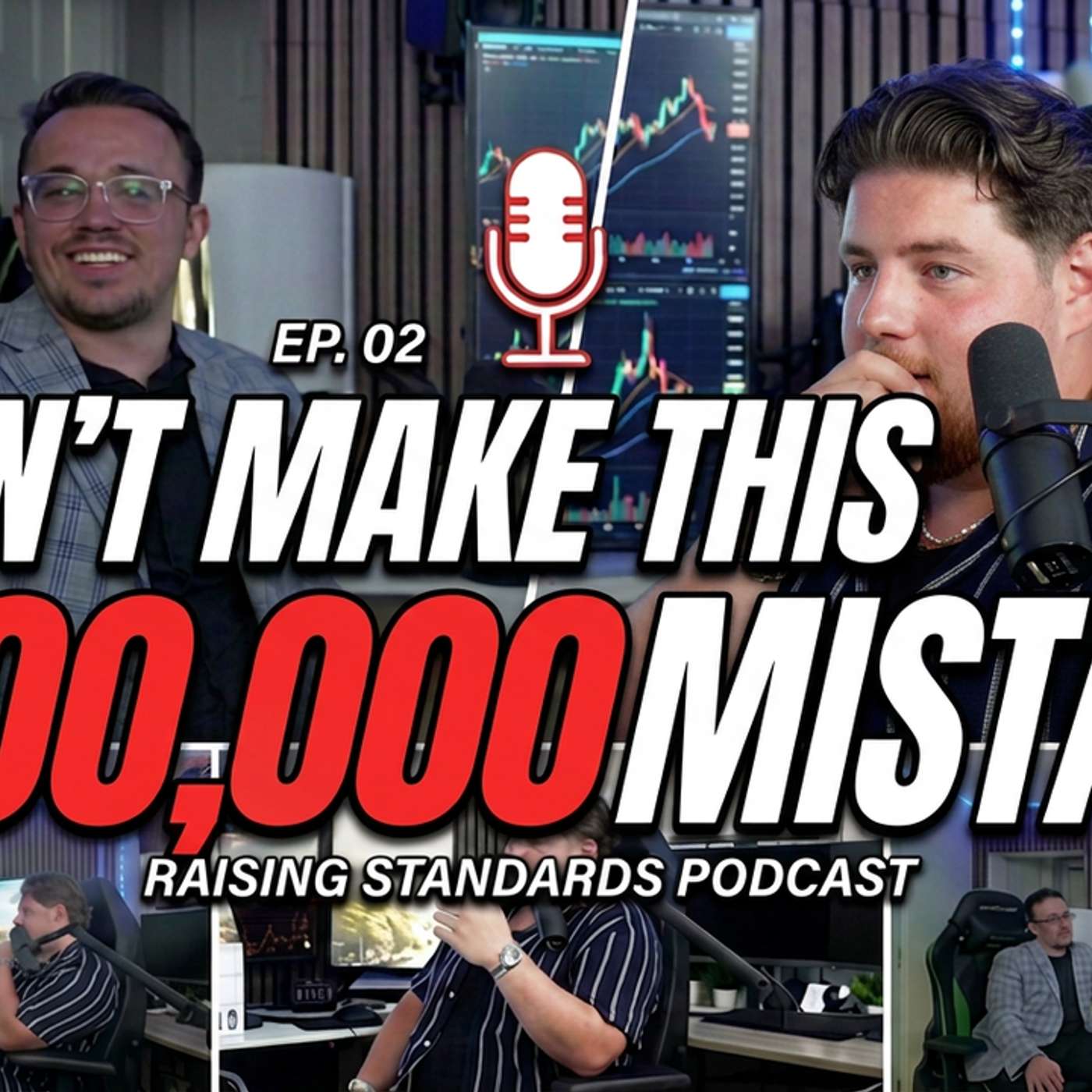 $7,000 Growing to $3.3+ Million? Here's How (TFSA vs RRSP vs FHSA) | Raising Standards Ep. 2 episode artwork