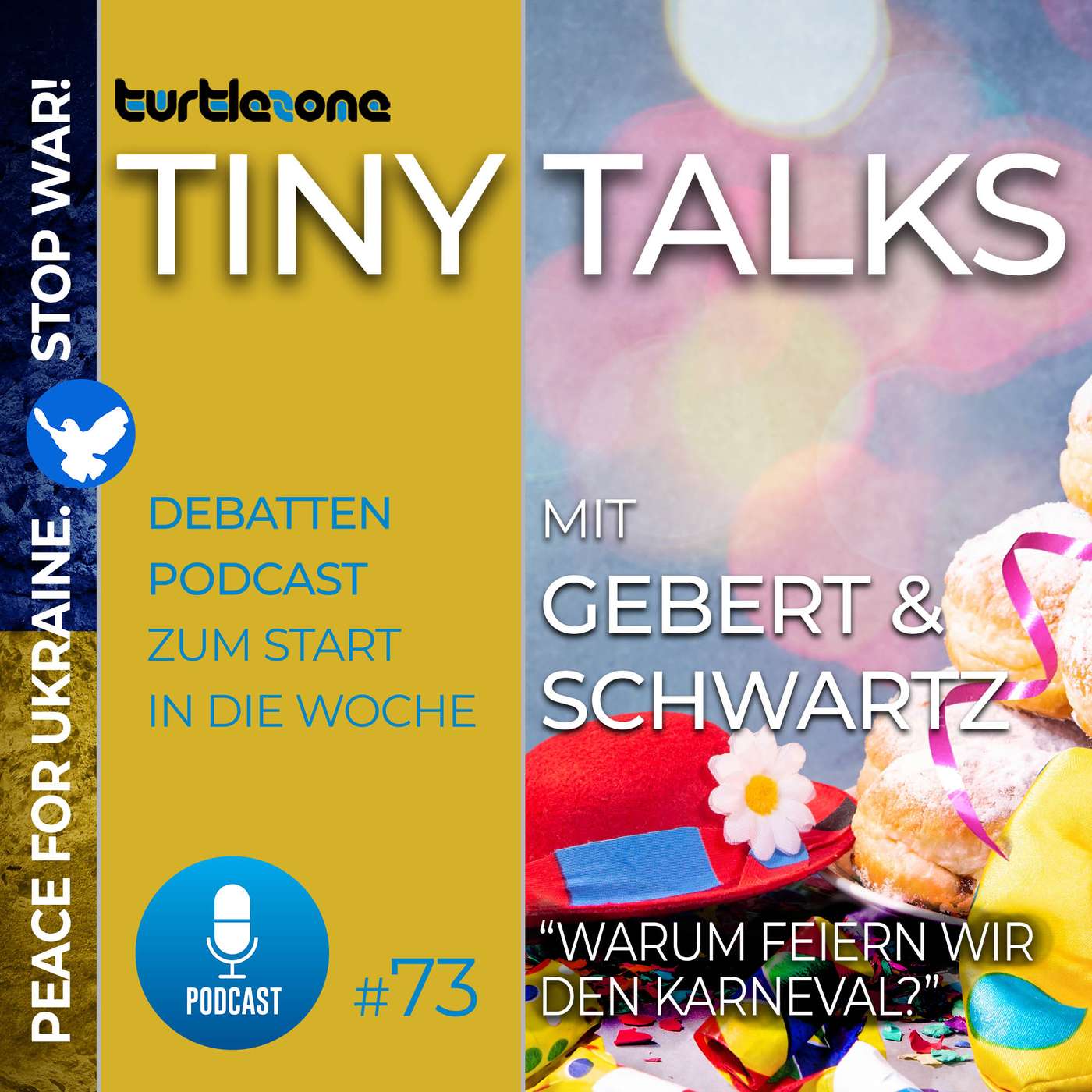Turtlezone Tiny Talks - Der Debatten-Podcast mit Gebert und Schwartz