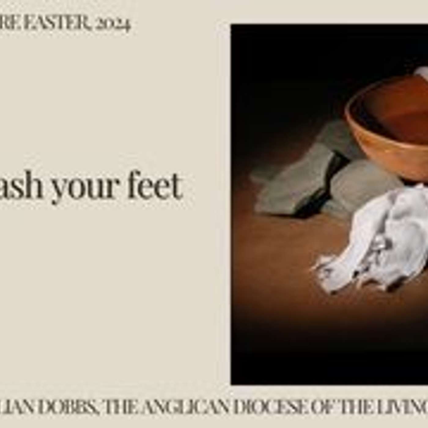 Let me wash your feet.