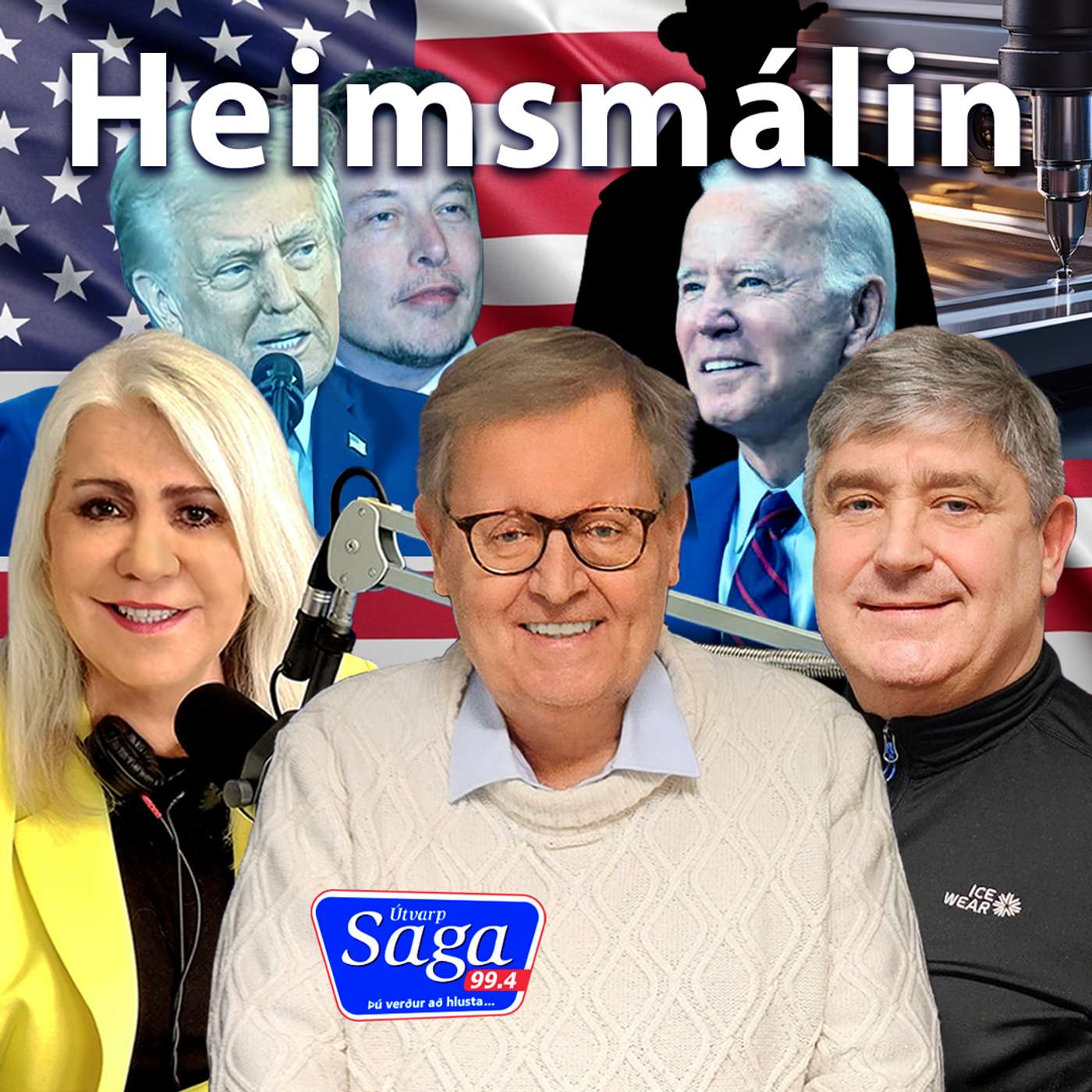Pétur Gunnlaugsson, Arnþrúður Karlsdóttir og Guðmundur Franklín Jónsson viðskiptafræðingur episode artwork