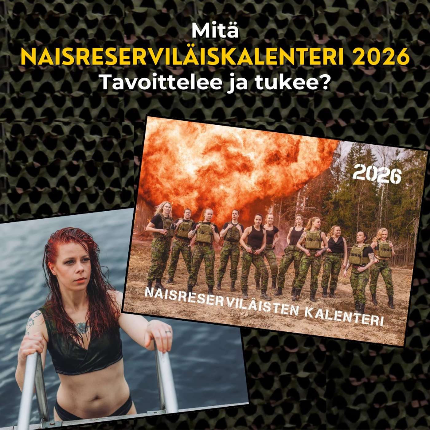 Naisreserviläiskalenteri 2026 - Mikä juttu?
