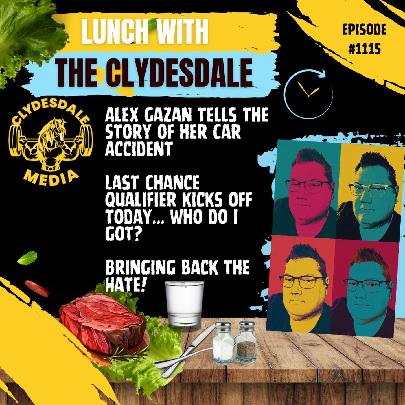 Lunch with the Clydesdale -  Alex Gazan Tells Her Story episode artwork